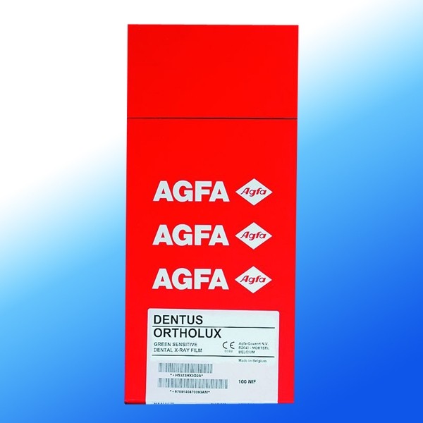Agfa Dentus Ortholux 12,7 x 30,5 cm - 100 Filme