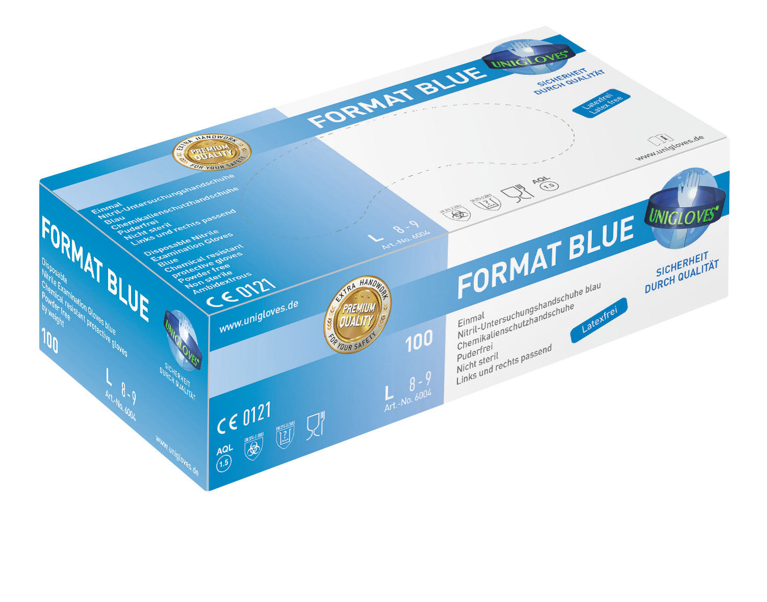 Format blue 