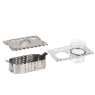 Zubehör-Set für Eurosonic 3D und Energy - Korb, Deckel, Becherhalter,  Becher 600 ml